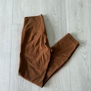 Lululemon Align High Rise 25 inch Legging - Copper Brown - Size 4